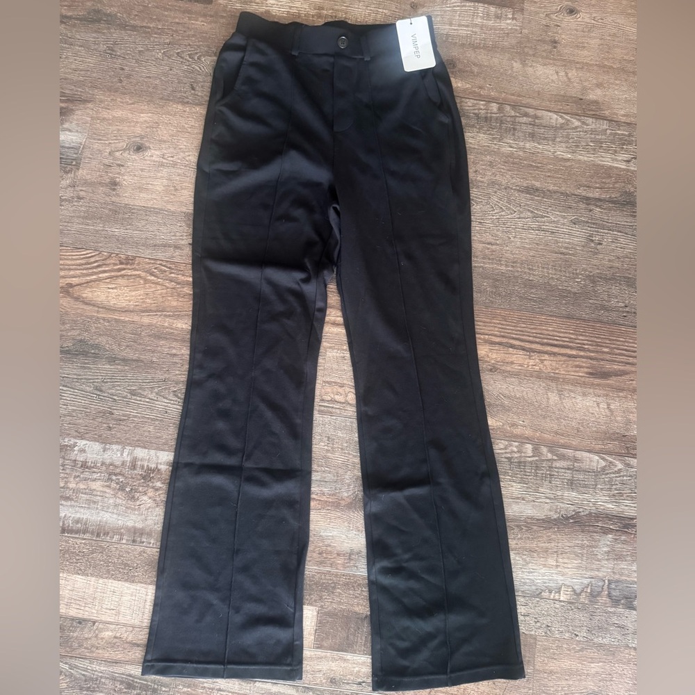 NWT Black Wide Leg Comfy Work Pants